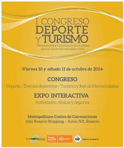 Rosario ultima detalles para el Congreso Internacional de Deporte y Turismo