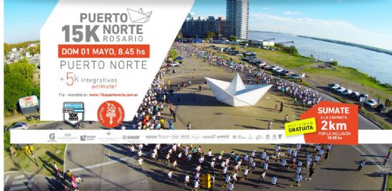 Prximo Domingo 1 de Mayo: Rosario corre en Puerto Norte