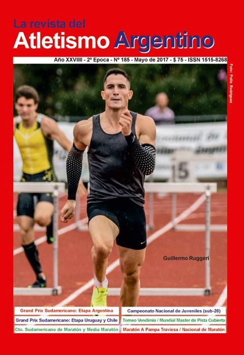 REVISTA ATLETISMO ARGENTINO N 185  MAYO DE 2017