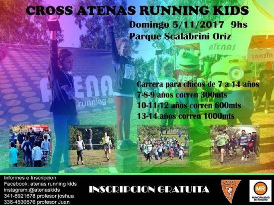 CROSS ATENAS RUNNING KIDS: Para que los chicos se diviertan corriendo !