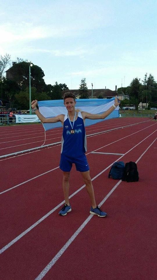 JOSE ZABALA CAMPEON NACIONAL DE 1500 Y 5000 MTS LLANOS U 20