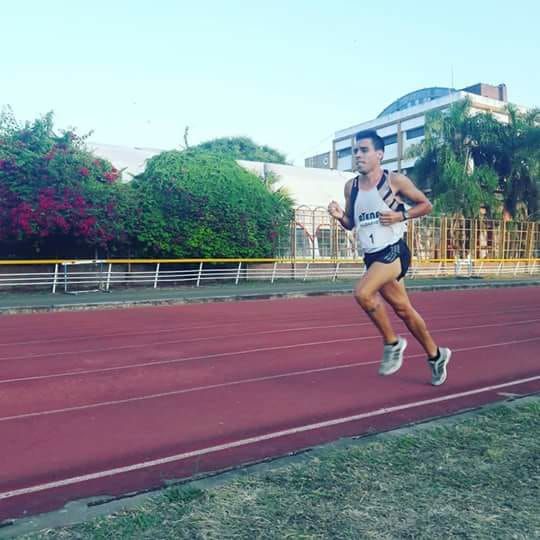 Julián Molina se lució en la pista y va por más
