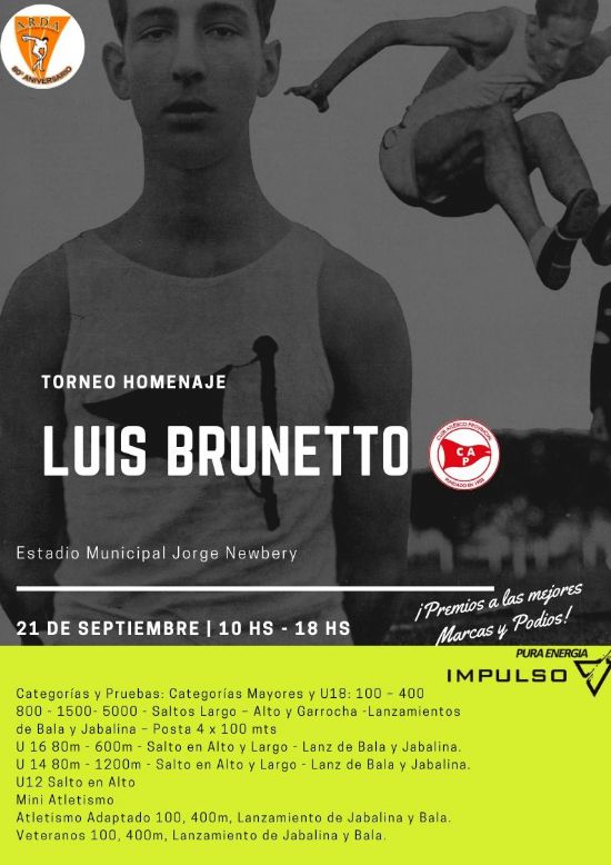 TORNEO HOMENAJE LUIS BRUNETTO 21/09/2019