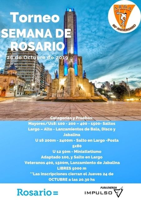 TORNEO SEMANA DE ROSARIO SE VIENE CON TODO!