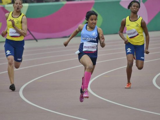 Yanina Martínez es de oro: la rosarina se quedó con los 100 y 200 metros