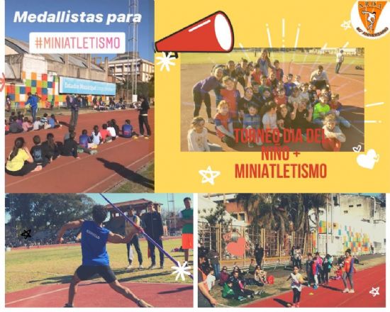 Gran Torneo “Día del Niño” organizado por la Asociación Rosarina de Atletismo