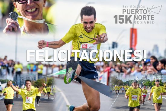 15K Puerto Norte 2019: Una colorida multitud cop la costanera para renovar su pasin por correr