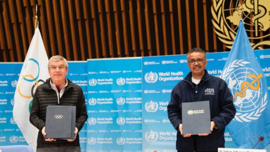 El COI y la OMS se unen para mejorar la salud a través del deporte