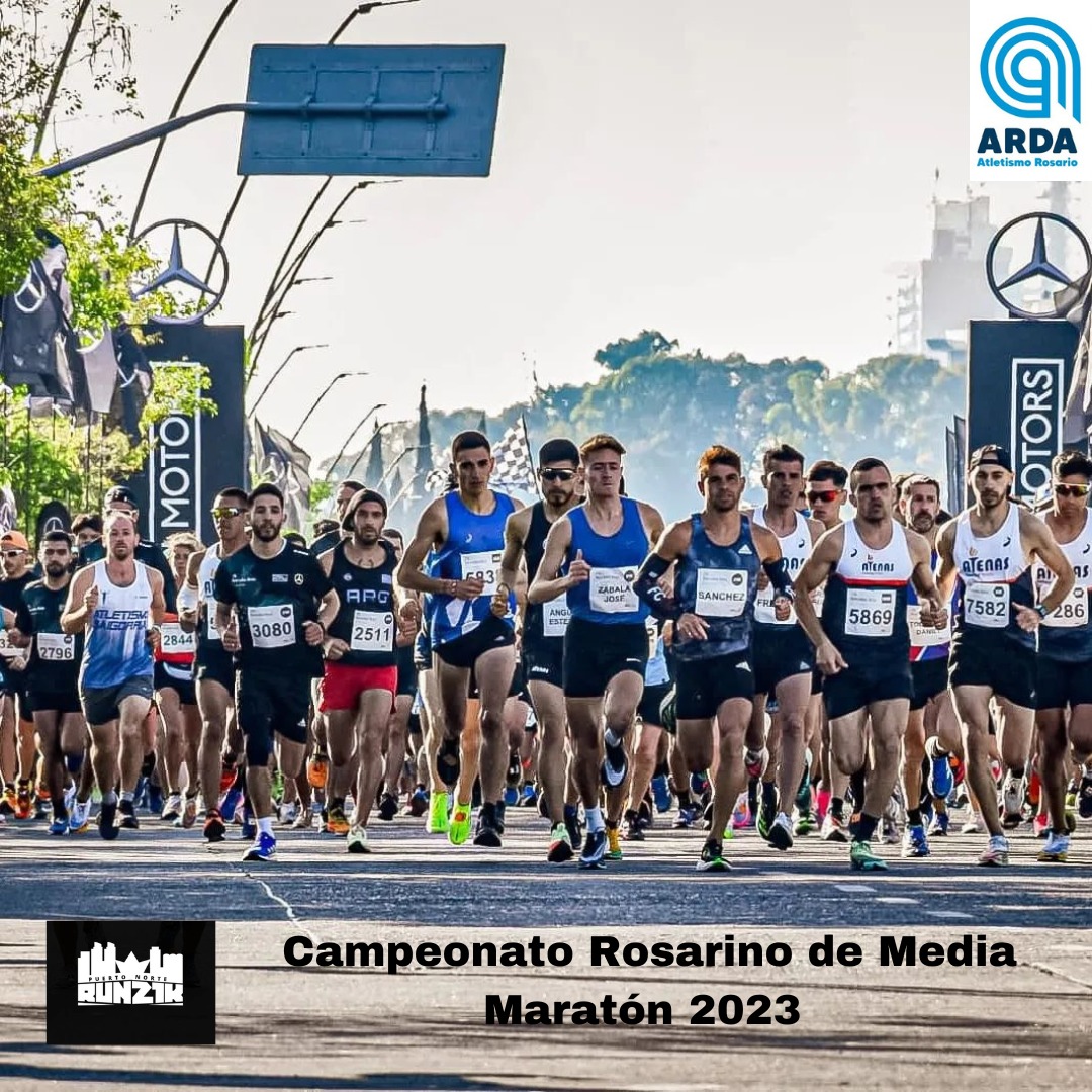 Campeonato rosarino de Media Maratón se correrá el 29 de Octubre en el marco de los 21k Puerto Norte