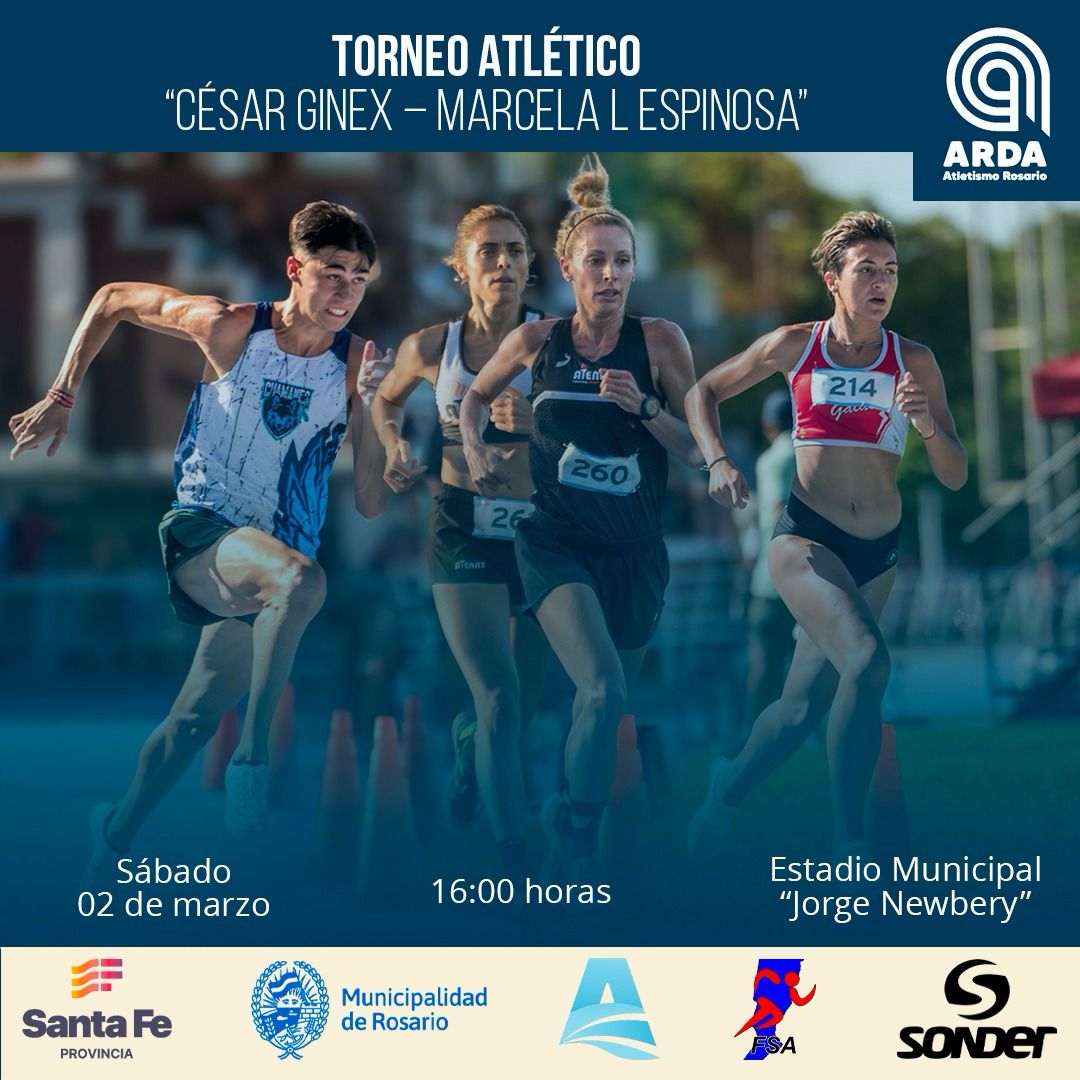 TORNEO ATLETICO “CÉSAR GINEX – MARCELA L ESPINOSA”