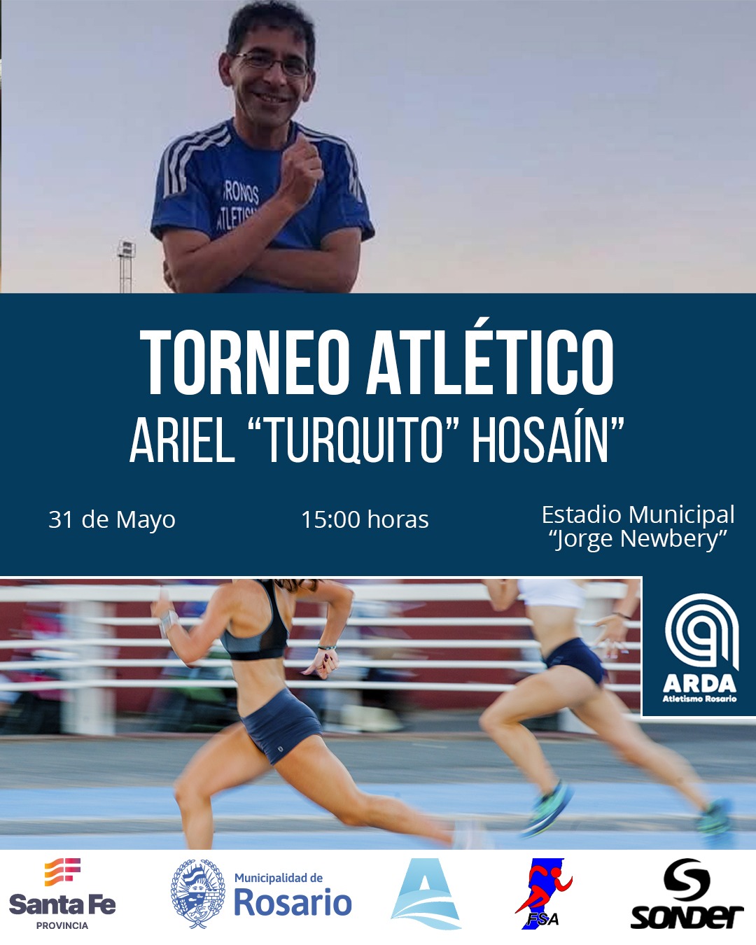 Sbado 31 de Mayo: Torneo atltico homenaje 