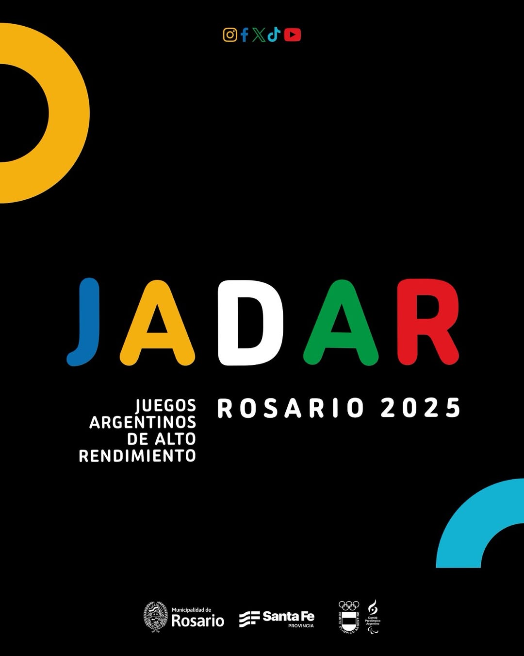 Rosario ser sede de los Juegos Argentinos de Alto Rendimiento 2025