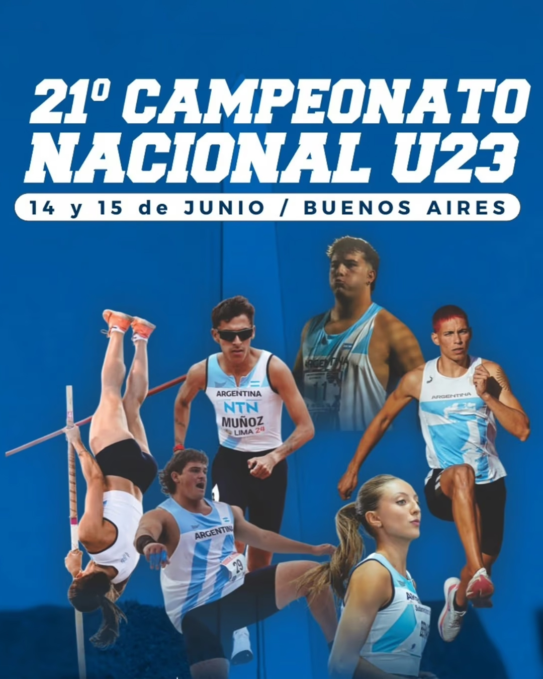 Atletas rosarinos rumbo al Campeonato Nacional U23