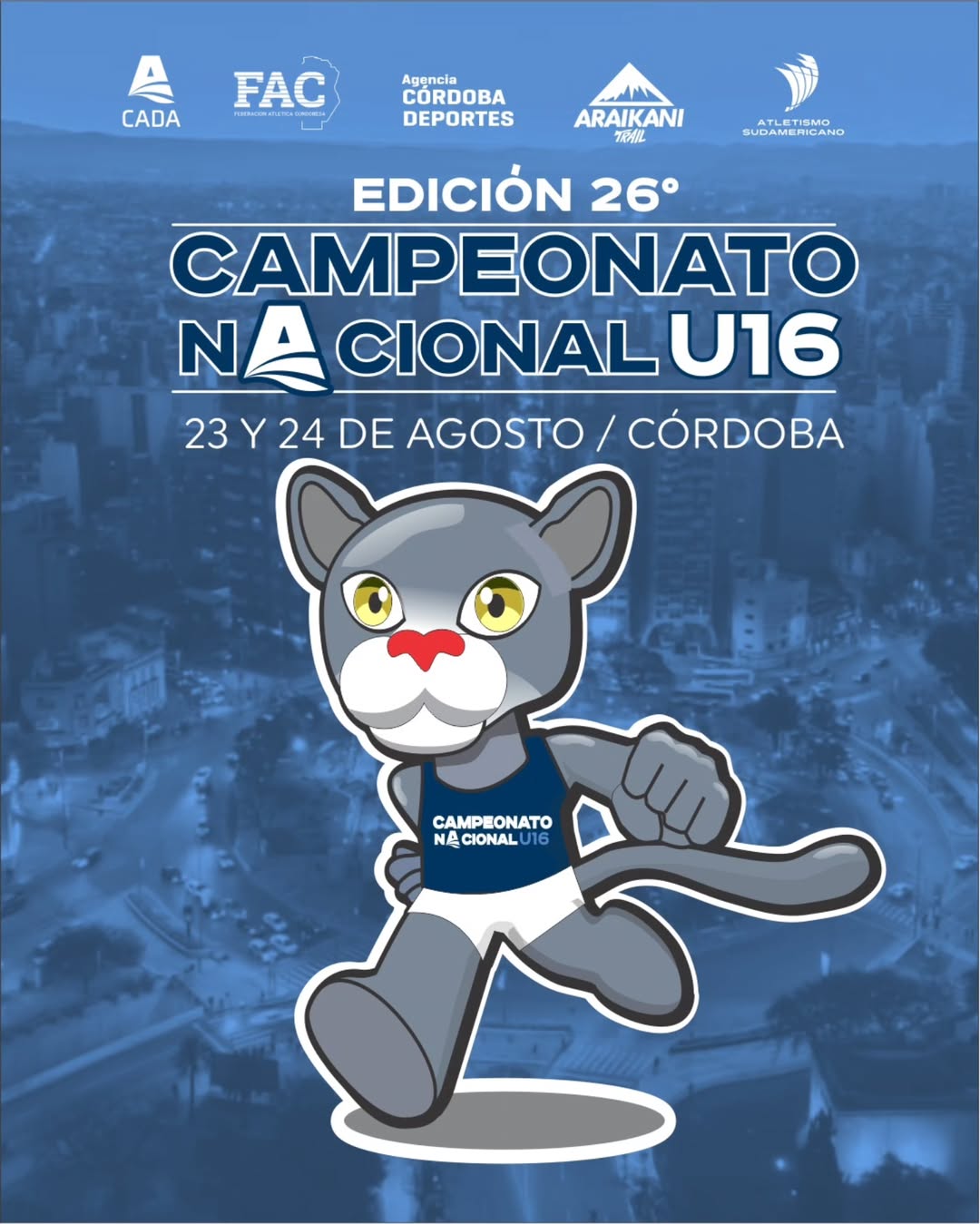 ATLETAS DE ARDA PRESENTES EN EL CAMPEONATO NACIONAL U16