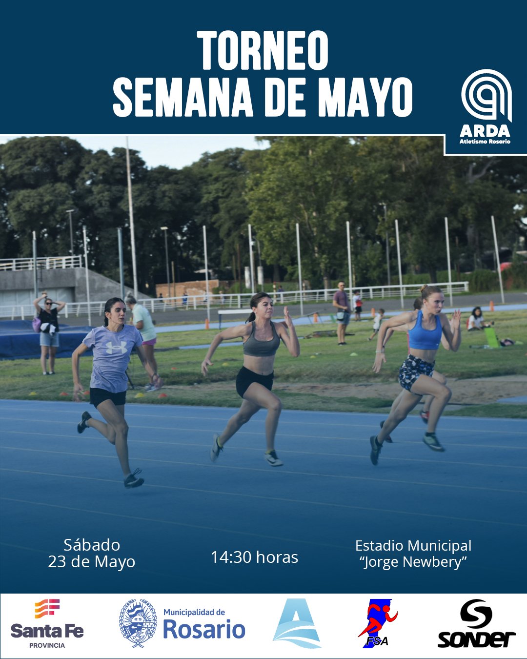 ¡Se viene el Torneo Atlético "Semana de Mayo 2026" en Rosario!